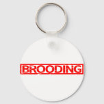 Brooding Stamp Keychain