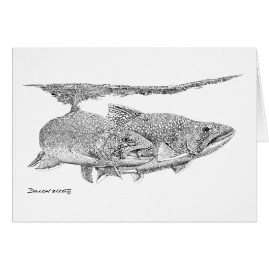 Brook Trout Cards (Front Horizontal)