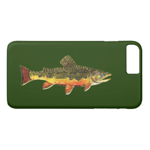 Brook Trout Fishing, Ichthyology iPhone 8 Plus/7 Plus Case