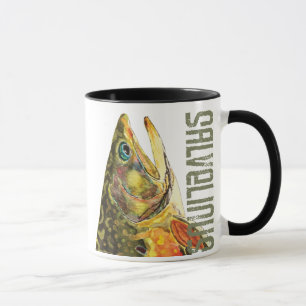 Brook Trout Fishing Mug
