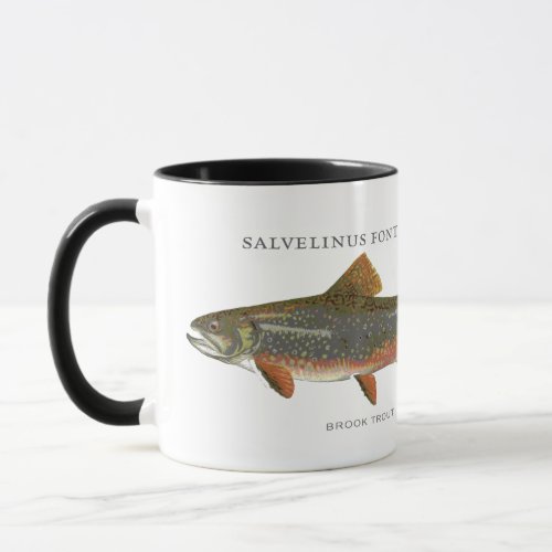 Brook Trout Fishing Mug