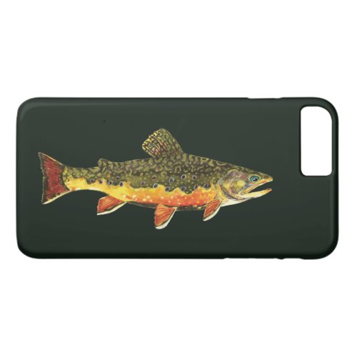 Brook Trout Fly Fishing Anglers iPhone 8 Plus7 Plus Case