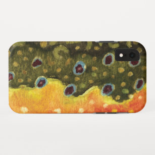 Brook Trout Fly Fishing iPhone XR Case