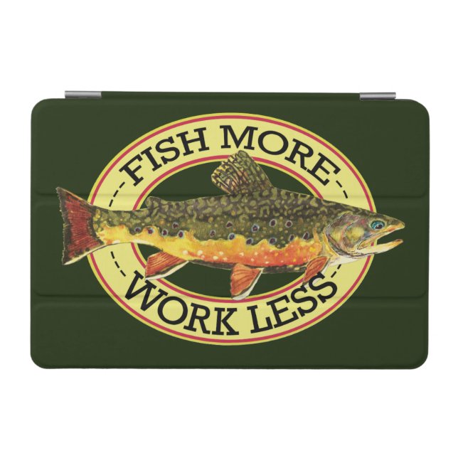 Brook Trout Fly Fishing iPad Mini Cover (Horizontal)