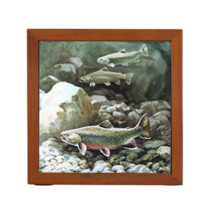 Brook Trout Pencil Holder