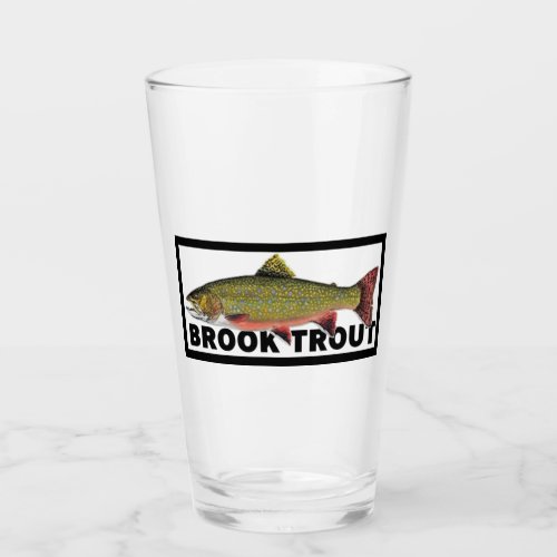 Brook Trout Pub Glass
