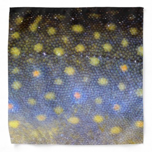 Brook Trout Scales Photography Bandana