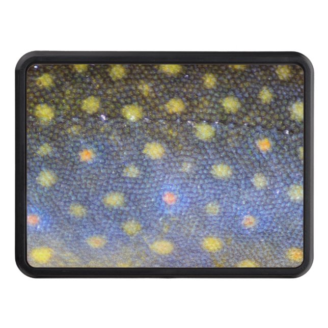 Brook Trout Scales Photography Hitch Cover (Front)