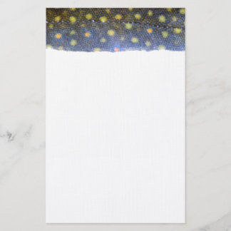 Brook Trout Scales Photography Stationery