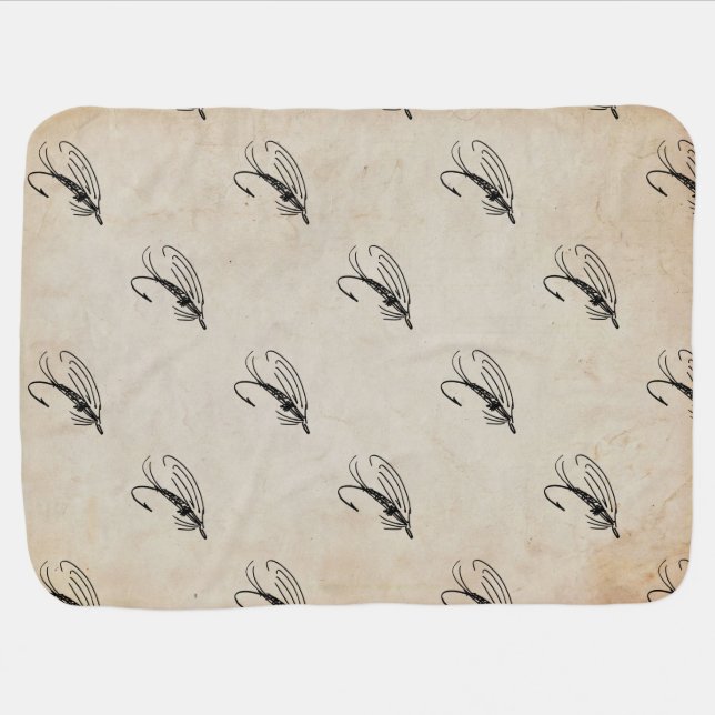 Brook Trout Scales Photography Swaddle Blanket (Horizontal)