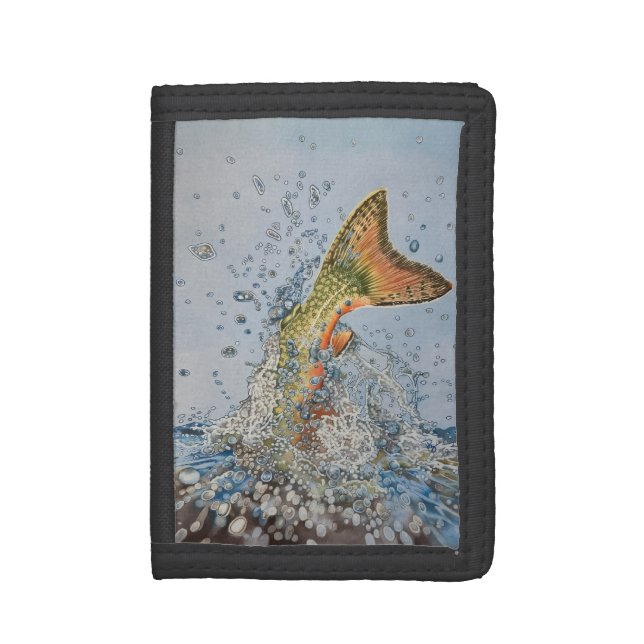 Brook Trout Wallet (Front Vertical)