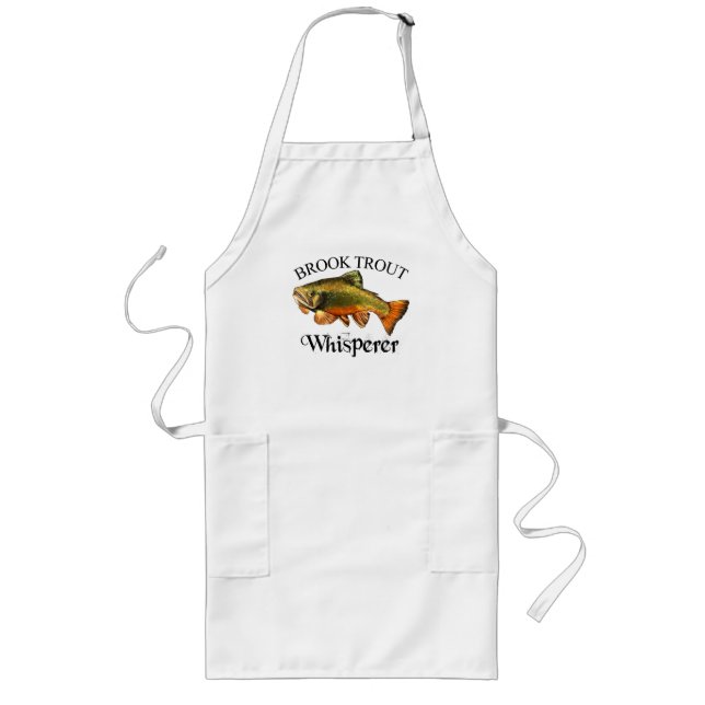 Brook Trout Whisperer Light Long Apron (Front)