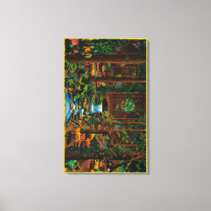 Brookdale Lodge Dining RoomBrookdale, CA Canvas Print