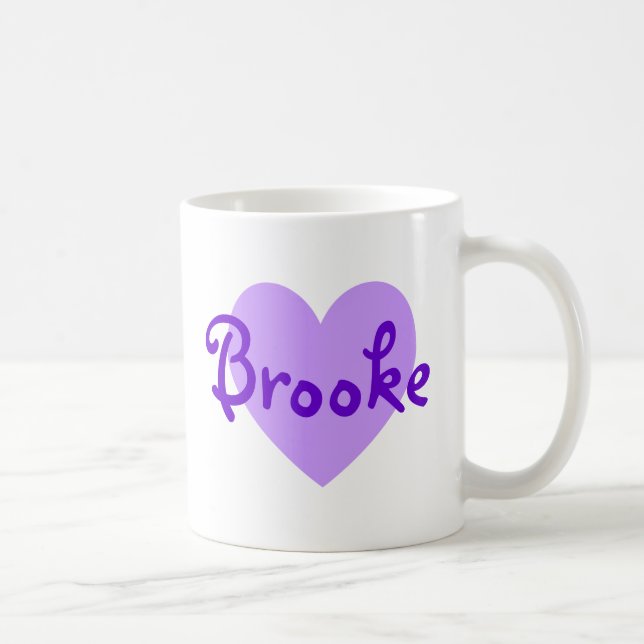 Brooke in Purple Coffee Mug (Right)