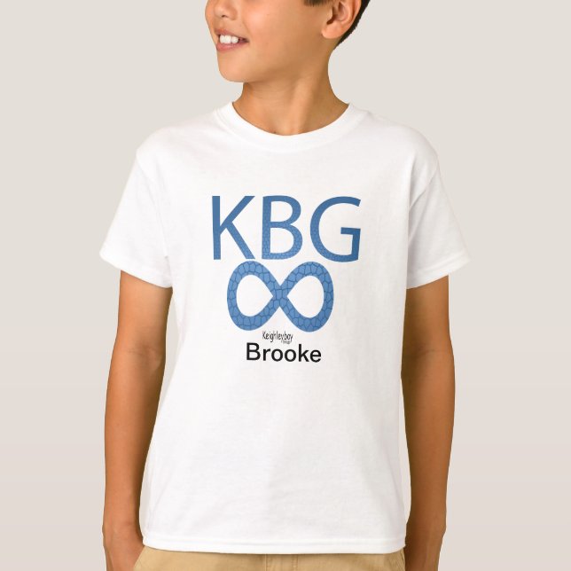Brooke KBG Kids Ringer T-Shirt (Front)