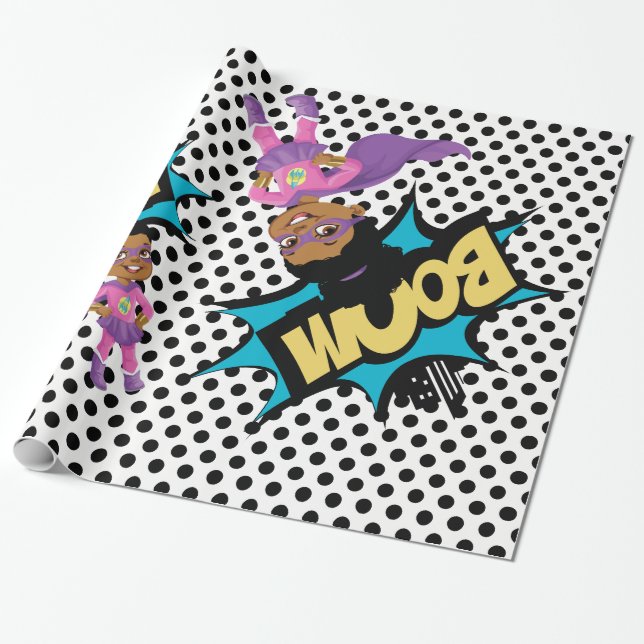 Brooke's Wrapping Paper (Unrolled)