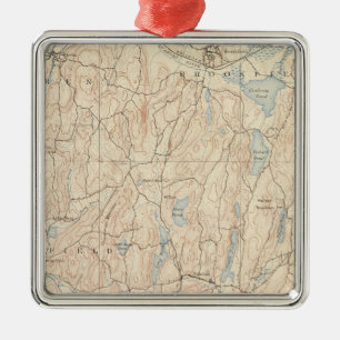 Brookfield, Massachusetts Metal Ornament