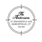 Brookfield Self Inking Return Address Stamp