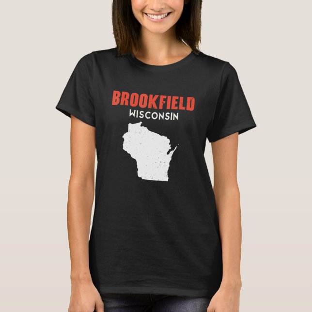 Brookfield USA State America Travel Montanan Helen T-Shirt (Front)