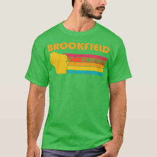 Brookfield Wisconsin Vintage Distressed Souvenir T-Shirt