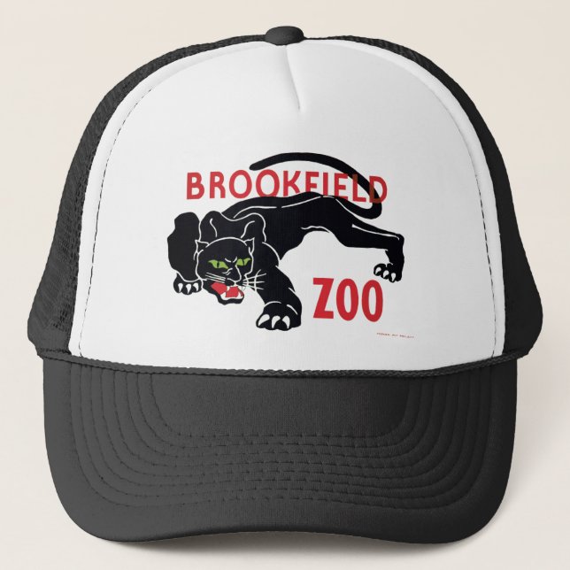Brookfield Zoo Black Leopard Hat (Front)