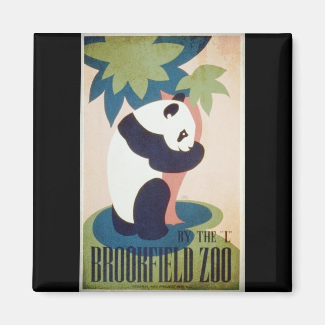 Brookfield Zoo-Panda Magnet (Front)