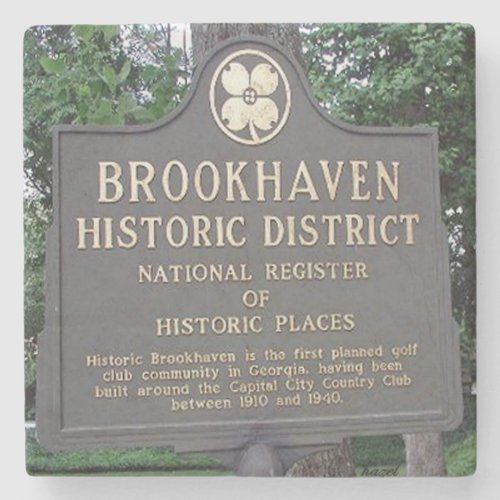 Brookhaven Atlanta Historic Brookhaven Brookhave Stone Coaster