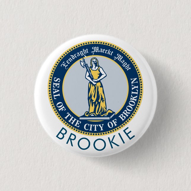 Brookie - NYC Button (Front)