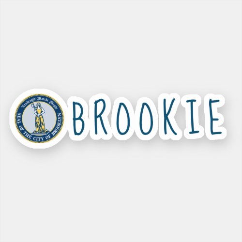 Brookie _ NYC Sticker