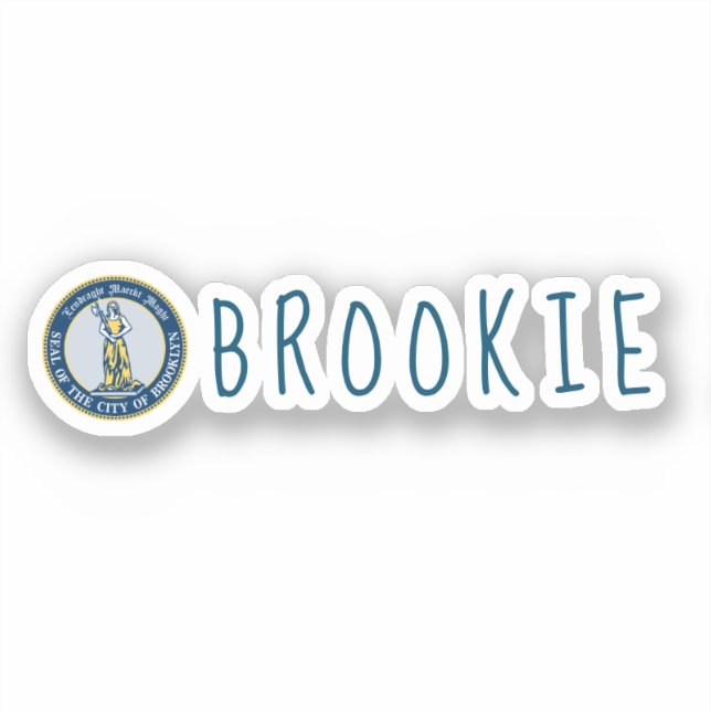 Brookie - NYC Sticker (Front)