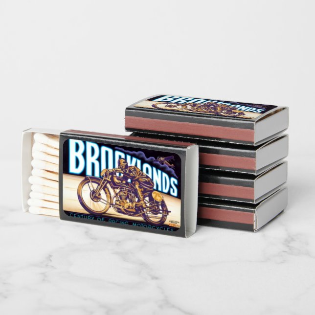 "Brookland's, England" Matchboxes (Stacked)