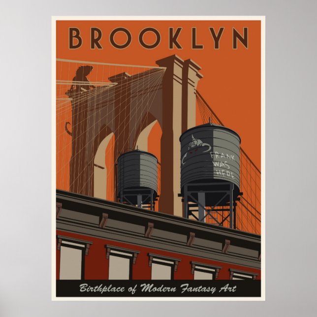 Brooklyn, a tribute poster (Front)