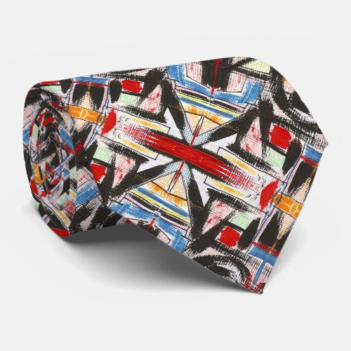Brooklyn-Abstract Geometric  Neck Tie