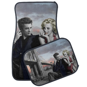 Brooklyn B&W 2 Car Floor Mat