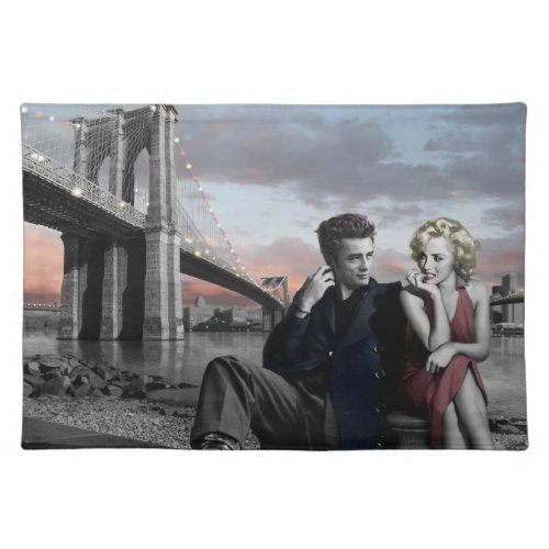 Brooklyn BW 2 Cloth Placemat