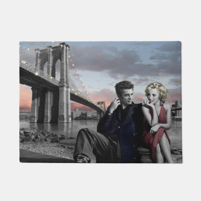Brooklyn B&W 2 Doormat (Front)