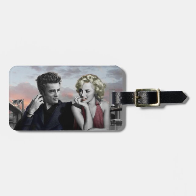 Brooklyn B&W Luggage Tag (Front Horizontal)