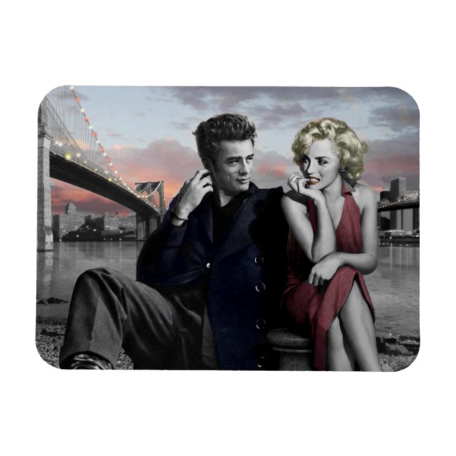 Brooklyn B&W Magnet (Horizontal)