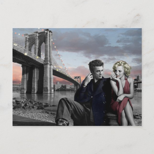 Brooklyn B&W Postcard (Front)