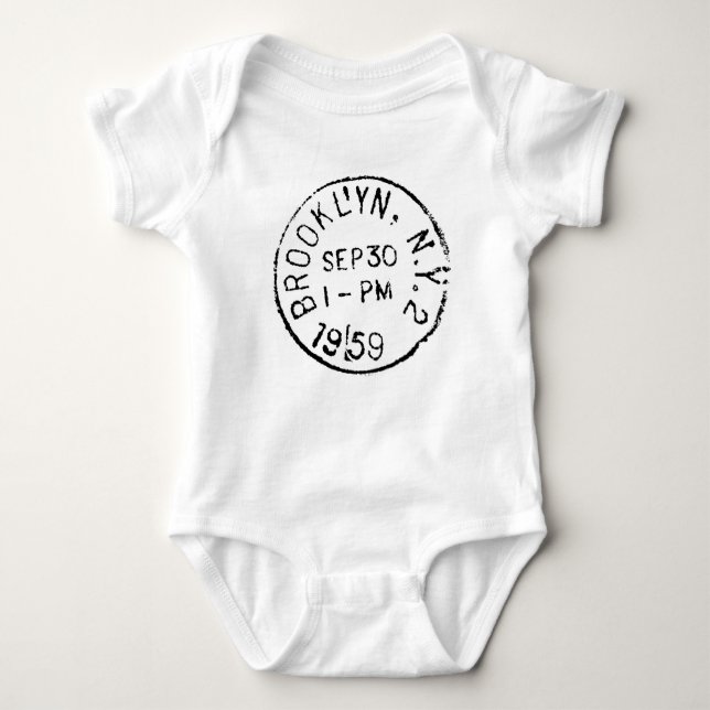 BROOKLYN BABY BABY BODYSUIT (Front)