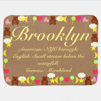 Brooklyn Baby Blanket Template