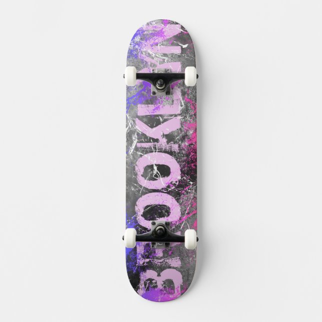 Brooklyn Backstreet Skateboard (Front)
