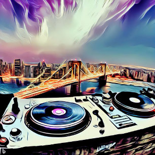 Brooklyn Beats 2 Bridge Dj Is Poster