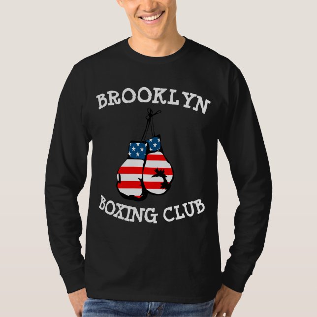 BROOKLYN BOXING CLUB BOXING GLOVES T-SHIRTS (Front)
