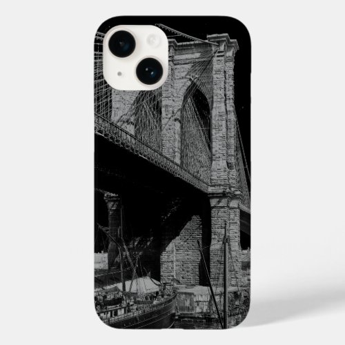 Brooklyn Bridge 1896 waterfront Case_Mate iPhone 14 Case
