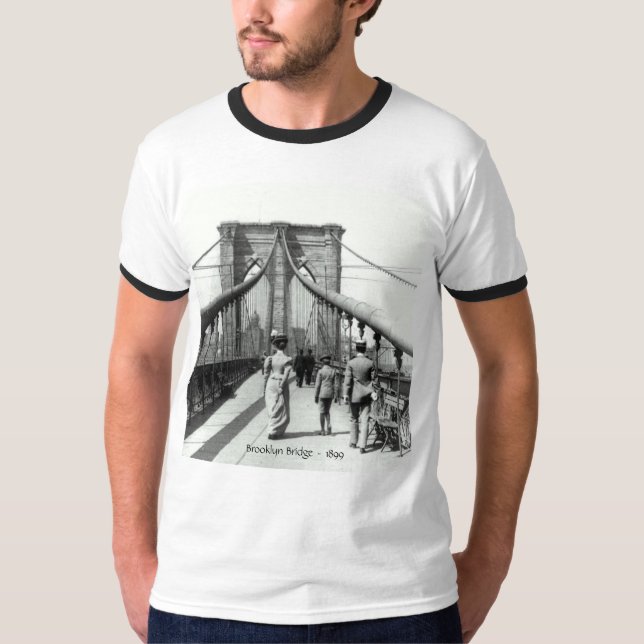 Brooklyn Bridge - 1899 T-Shirt (Front)