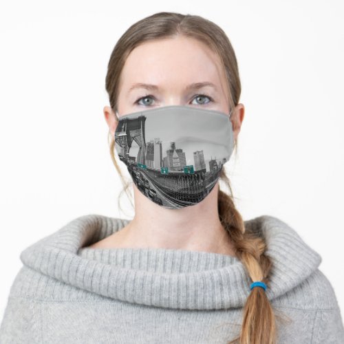 Brooklyn bridge adult cloth face mask