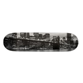 Brooklyn Bridge and Manhattan Skyline, NYC Skateboard Deck