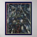 "Brooklyn Bridge" Art Deco by Stella 16x20 Poster<br><div class="desc">1920 Art Deco print entitled "Brooklyn Bridge" by Joseph Stella</div>