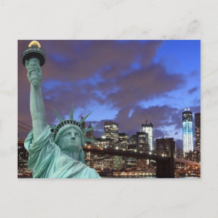 Bridge etc Brooklyn New York Landmarks & Icons Coney Island - Modern Postcard 